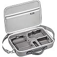 STARTRC Waterproof Case for DJI Mini 4 Pro, Mini 3, Mini 3 Pro Case Accessories, Portable Travel Bag for DJI Mini 4 Pro & Mini 3 Series Fly More Combo for DJI RC & RC2 Controller, Grey