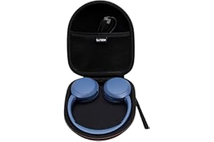 L LTGEM Carrying Case for Sony WH-CH520, WH-CH510 Headphone, Sony Headphone Case - Hard Storage Bag (Case Only) - Black