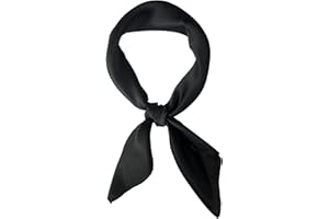 Bliceon Damen Seidentuch aus leichter Seide, Eleganter Seidenschal, Bandana, Halstuch und Kopftuch, Geschenk für Frauen, Vielseitiges Seidenschal