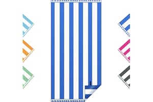 Vortix Ręcznik plażowy XXL, 200 x 100 cm, duży, szybkoschnący ręcznik z mikrofibry, bez piasku, ręcznik plażowy, damski ręcznik plażowy (ciemnoniebieski)