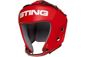 STING Competition Head Guard, IBA-Approved and USA Boxing-Approved Headgear, Premium Boxing Equipment for Professional Competition and Boxing Training