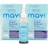 Mayi Tuz 2'li 600 gr İnce &Ouml;ğ&uuml;t&uuml;lm&uuml;ş Tuz Paketi
