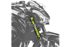 M DESIGNS MOTORSPORT Pack de Stickers 3M para Barras Delanteras Kawasaki z900/z900E (Dark Red)