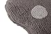 Cushion Skull Dark Grey - Light Grey