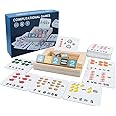 Cubelelo Dice and Card Computational Games | Learn math_skills Counting with Flashcards and Dices | Wooden Arithmetic Interactive Educational Flash CardsFun Activity Kit for Kids Ages 3 and Up