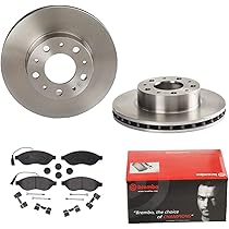 Brembo Bremsensatz Vorne - 2 Bremsscheiben Voll 256mm + Bremsbeläge Komplettset