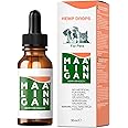Maalingan® Olio di Salmone Premium con estratto di Canapa per Cani e | Integratore Alimentare Antinfiammatorio Articolazioni 