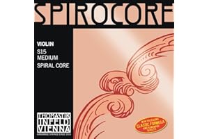 Thomastik S8 Single string for Violin 4/4 Spirocore - E-string spiral core, chrome wound, medium