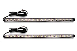 Botepon LED Navigation Lights - Red & Green Bow & Stern Lights, IP67 Waterproof for Pontoon Boat, Dinghy, Kayak, Yacht & Bass Boat, 2Pcs