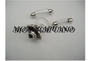 MOTOCAPUANO KIT LAMPADINE FARO FANALE VESPA 50 Special