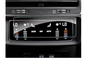 SHAOHAO Compatible con Audi A6 A7 Q8 20219 2020 2021 2022 Protector de Pantalla Transparente, Resistente a los arañazos 9H antihuellas, Cristal Templado Compatible con Audi