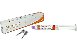 LATUS Dental Repair Kit for Emergency Applications Tooth Filling Repair For Implants, Veneers, Inlays, Onlays,Crown, Bridges Two Component Self Cure Automix Cartridge