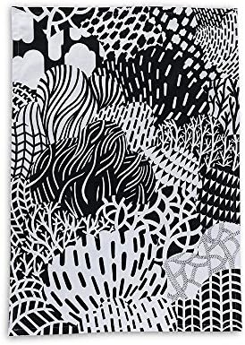 House Of Rym Funky Forest/Black Tea Towel