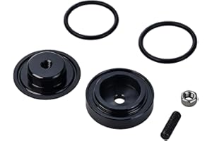 FLYLIN Heckklappe Glasstopfen Abdeckung, Zierschraube Heckscheibenwischer Wischerabdeckung für Auto 40mm Lochstopfen, Wischer Stopfen Kappe Stecker Tüllenkappen Heckscheibenwischer Passend für CRX (Schwarz)