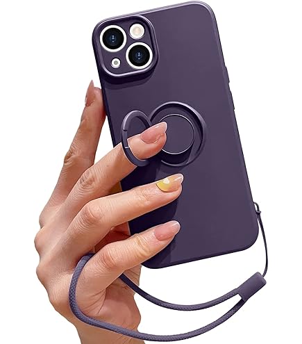 KOGENG Handyhülle IPhone 15 Pro Mit Magnet Ring - Inklusive 2 Schutzfolien