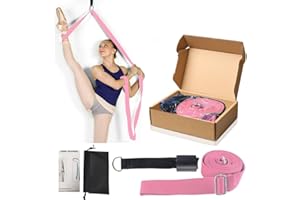 KimDaro Leg Stretcher, Door Flexibility & Stretching Leg Strap - Great for Ballet Cheer Dance Gymnastics or Any Sport Leg Stretcher Door Flexibility Trainer Premium Stretching Equipment