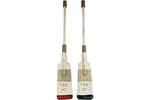 Sea-Club Paddel Holz bemalt, Set/2, 80x12,5x4cm