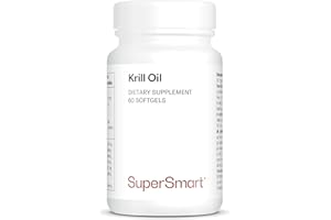 Krill Oil – Supports Normal Blood Pressure – Naturally Rich in Omega‑3 (EPA & DHA), Antioxidants & Phospholipids – SuperSmart