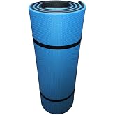 Chermik Pratik Kullanım 10 Mm Pilates Minderi Yoga Matı 180x60 Cm Mavi