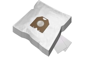 PakTrade 20 Sacchetti per Aspirapolvere + 2 Filtri per Philips TCX 435, TCX 633, TCX 537, TCX 838, TCX 521, TCX 723, TCX 619, TCX 623, TCX 999