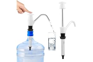 Excefore Caravan Sink Water Hand Pump,Double Action Hand Pump for RV Caravans and Motorhomes - A Reliable Water Solution for Outdoor Adventures (White)
