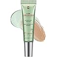 CC Red Correct with Centella Asiatica, Lightweight Skin Perfector Tinted Moisturiser, Covering Corrector Invisible Pores Face Concealer, CC Cream Light With SPF 25,15ml (1#Green, One Size)