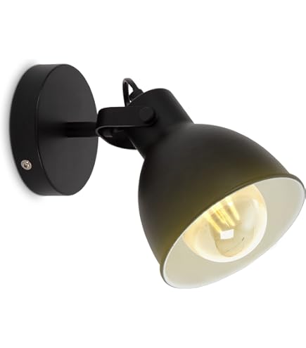 EGLO Wall Light Timparossa, Indoor Lamp With Indirect Up And Down Light Minimalist Living Room And Hallway Lighting Fixture Made Of White Metal Spot Light With E27 Socket - View #4