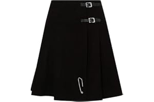 Tartanista 20" - 51cm Antique Buchanan Pleated Wraparound Kilt Skirt