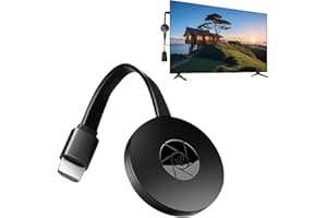 SUUOSL Adattatore Dongle HDMI Wireless 1080P per TV, Dongle WiFi Display Display Compatibile con Miracast, Airplay, DLNA, Streaming iOS Android Windows Mac, 2.4GHz Portatile