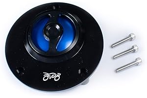 avdb-moto Trappe à Essence 1/4 de tour compatible avec R1, R6, R3, MT, XJR, FJR, TDM, FAZER (BLEU)