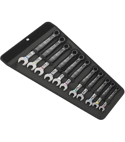 Wera Joker Ratcheting Wrench Set Imperial – 4-Piece Combo With Pouch, Lifetime Warranty