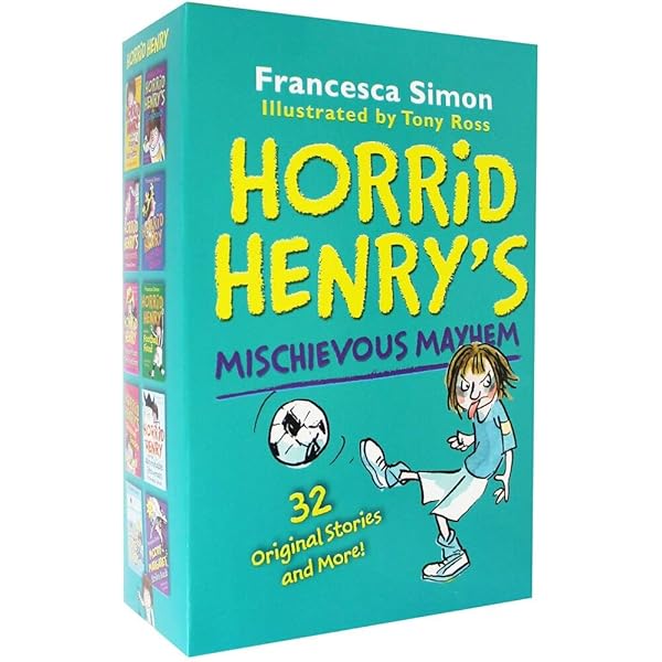 Horrid Henryなど 32冊　CD14枚セット Horrid Henry Collection 16 Children Books Box Set (Horrid