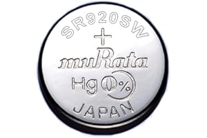 1 x Murata 371 SR69 AG6 SR920SW Silver Oxide 0% Mercury Watch Battery.