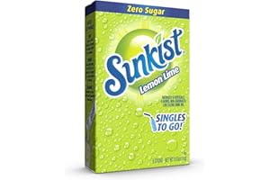 JEL SERT Sunkist Lemon Lime Singles to go drink mix ~ 3 pack