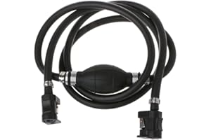 VAILANG Tuyau de Conduite de Carburant Moteur de Bateau Hors-Bord Kit de connecteurs de réservoir d'essence pour Moteur Yamaha Tuyau de Conduite de Carburant Noir