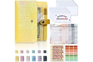 CSZYGZS Mantianxing A6 lose Blatt Buchhaltung Notizbuch kreative Cash Budget Finanzplanung Handbuch Ledger (gelb)