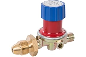 Silverline Adjustable Propane Gas Regulator 500 - 4000mbar (196559)