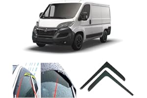 AC WOW 2X deflectores de Viento para Fiat Ducato Peugeot Boxer Citroen Relay Jumper 2006 en adelante Deflectores de Viento