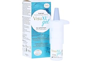 VisuXL Gel - The First and Single Smart Eye Gel - for Dry Eye Therapy - Day and Night Comfort - Long-Lasting Relief - 5 ml