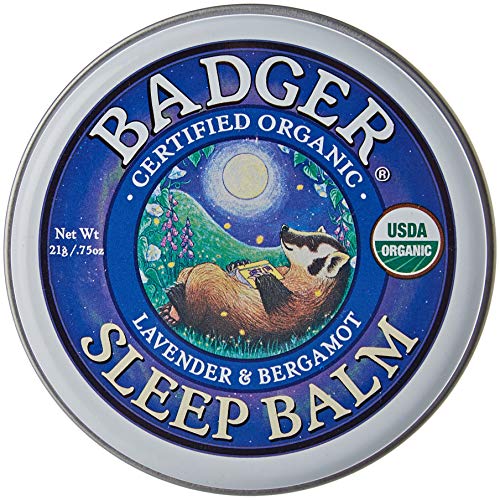 Badger - Bálsamo para dormir, bálsamo de noche. Envase de 21 g.
