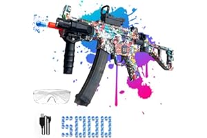 DART ARMOURY Gel Blaster, Electric Gel Ball Splatter Blaster, MP5 Automatic Water Toy for Outdoor Garden Youth Games Activity