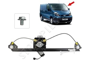 STARKIT PERFORMANCE Leve vitre pour Trafic 2, Opel Vivaro et Nissan Primastar (2001-2014) AVEC MOTEUR - avant gauche (côté conducteur)