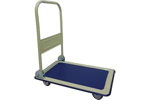 SF SAVINO FILIPPO Carrello Porta pacchi Porta Sacchi in Ferro e Acciaio 4 Ruote Manico Pieghevole Portata 150 kg