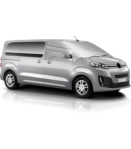 Voorruit wrap cover vervanging voor Citroen Peugeot Jumpy Expert 2016-2023, voorruitafdekking vervanging voor Vivaro 2019-2023, waterdichte en weerbestendige