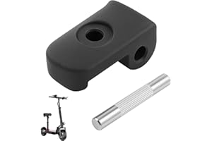 Huybaa Chiusura Gancio Pieghevole con Fibbia di Ferro, Blocco del Volante Rinforzato, Cerniera Rinforzata per Scooter Elettrico, Compatibile con Xiao-Mi M365