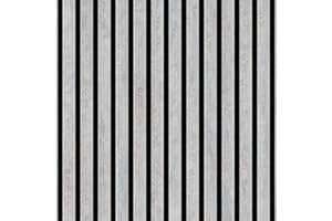 NORD PLUS Panneaux muraux en MDF, panneaux acoustiques, décoration intérieure, panneaux/revêtements en bois 3D / 1 pièce = 1,18 m² / 1 pièce = 196 x 60 x 1 cm