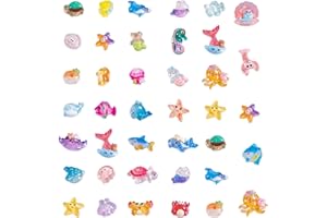 CHUMHU Mini Resin Animals, 40Pcs Mini Animals Resin, M ini Resi n Animal s Mixed, M iniature Resi n Anima ls, M ini Plastic A nimals, Tiny Resi n A nimals, M ini A nim al Figures for Garden/Home/Office/Decor