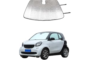 JONKOKO Parabrezza Parasole Auto, Finestra Anteriore Pieghevole Per Benz Smart Fortwo Forfour 453 451 450