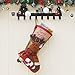 Produktbild Tutoy Christmas Candy Bag Strümpfe Weihnachtsmann Socke Geschenktüte Weihnachten Ornamente Dekor-Elch