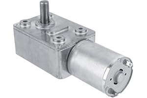 YOSOO High Torque Turbo Geared Motor Gearbox DC 12V Motor 2/3/5/6/10/20/30/40/62/100RPM (2 RPM)